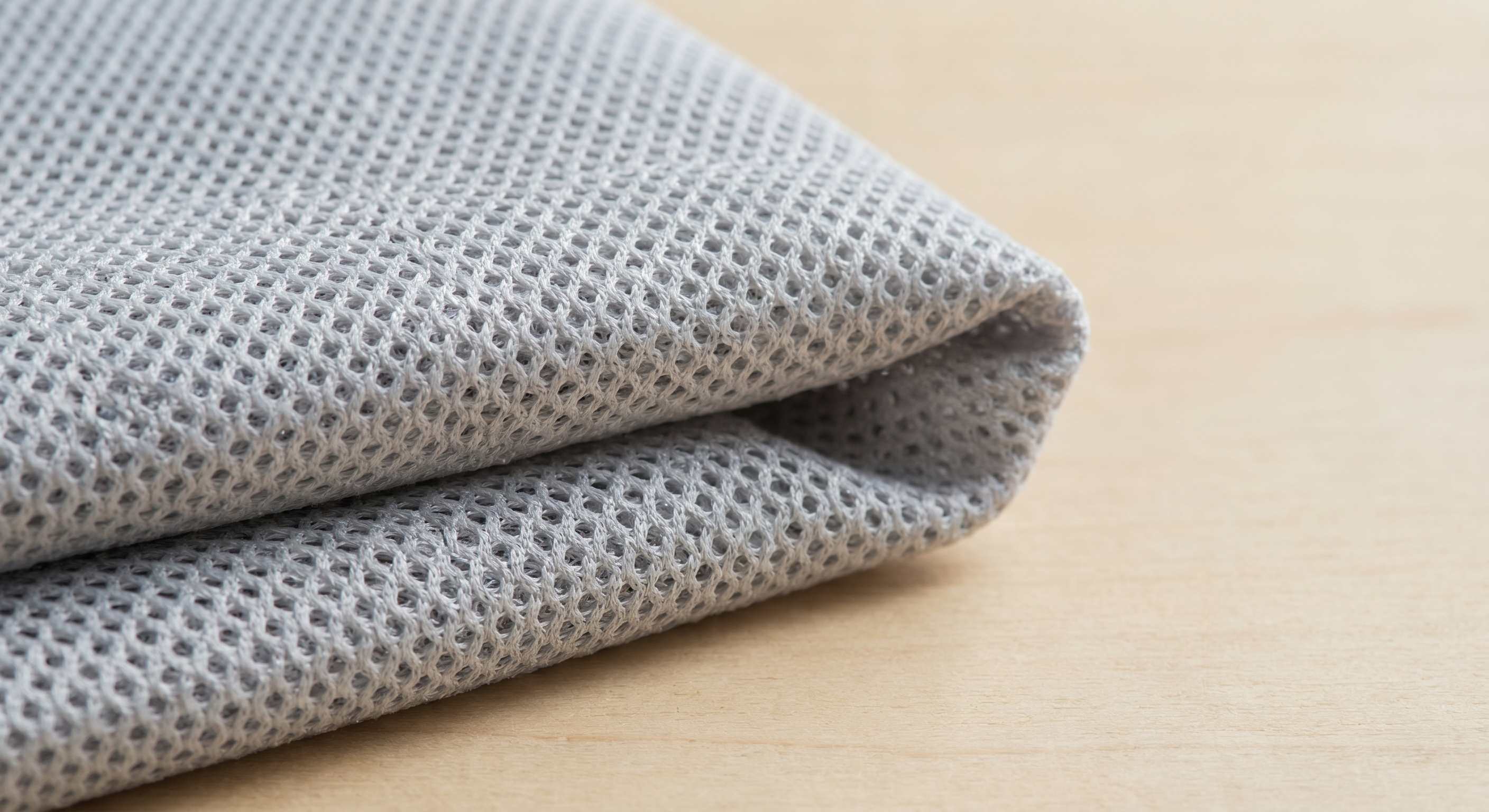 Breathable Polyester Dobby Mesh Lining knit fabric