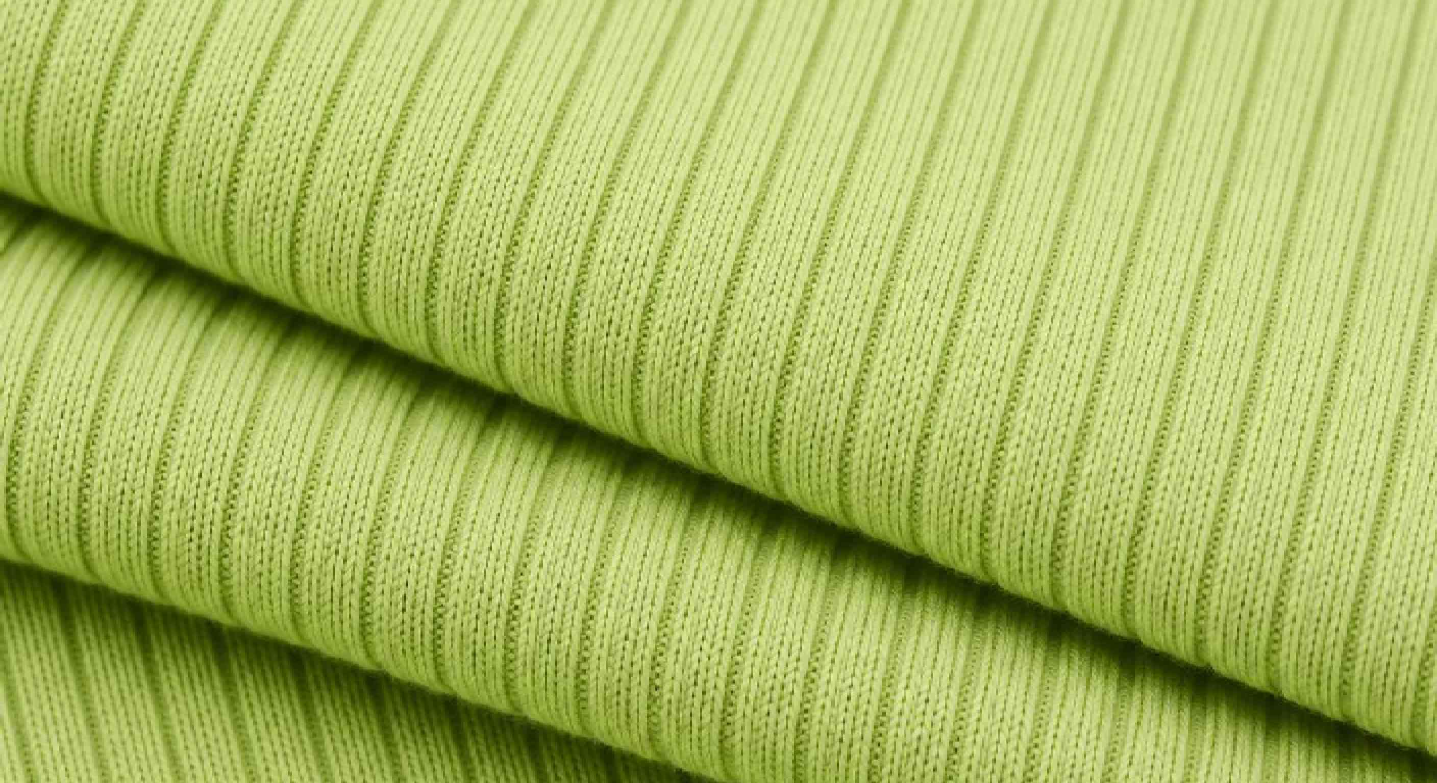 Fine Gauge Viscose Spandex 2x2 Rib Knit 1