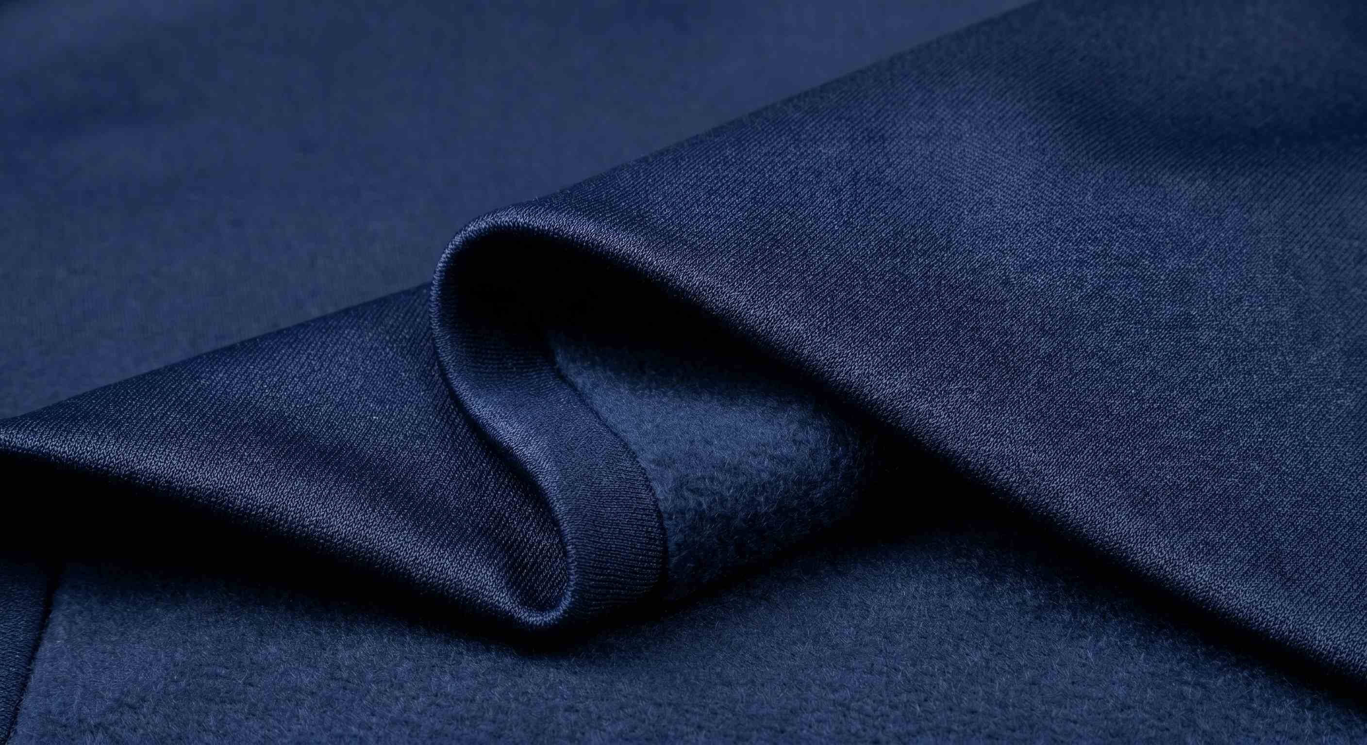 High Luster Polyester Tricot Warp Knit fabric